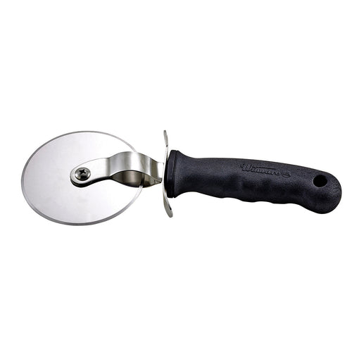 Product image #1 for Winco Large 4-Inch Stainless Steel Wheel Pizza Cutter with Soft Grip Handle