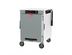 Thumbnail image #1 for Metro HotBlox Wide 8-Pan Pass-Thru Insulated Holding Cabinet, Analog, Mobile, Solid Front and Rear Doors