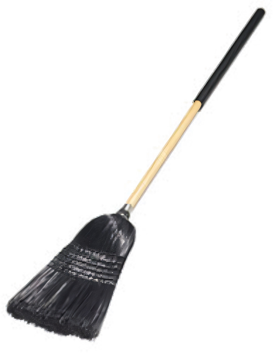 Product image #1 for Carlisle Warehouse/Janitor Upright Whisk Corn Broom, 12-Inch Brush, 45-Inch Handle