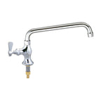 Thumbnail image #1 for BK Resources OptiFlow BKF-SPF-6-G Single Pantry Faucet, Deck Mount, Single-Hole, 6" Swing Spout, Ceramic Valve, Lead-Free