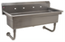 Thumbnail image #1 for Eagle Group 48-Inch Wall-Mount Multi-Station Hand Sink with 8-Inch Deep Bowl