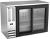 Thumbnail image #1 for Beverage-Air 48-Inch Two-Section Food-Rated Back Bar Refrigerator with Sliding Glass Doors