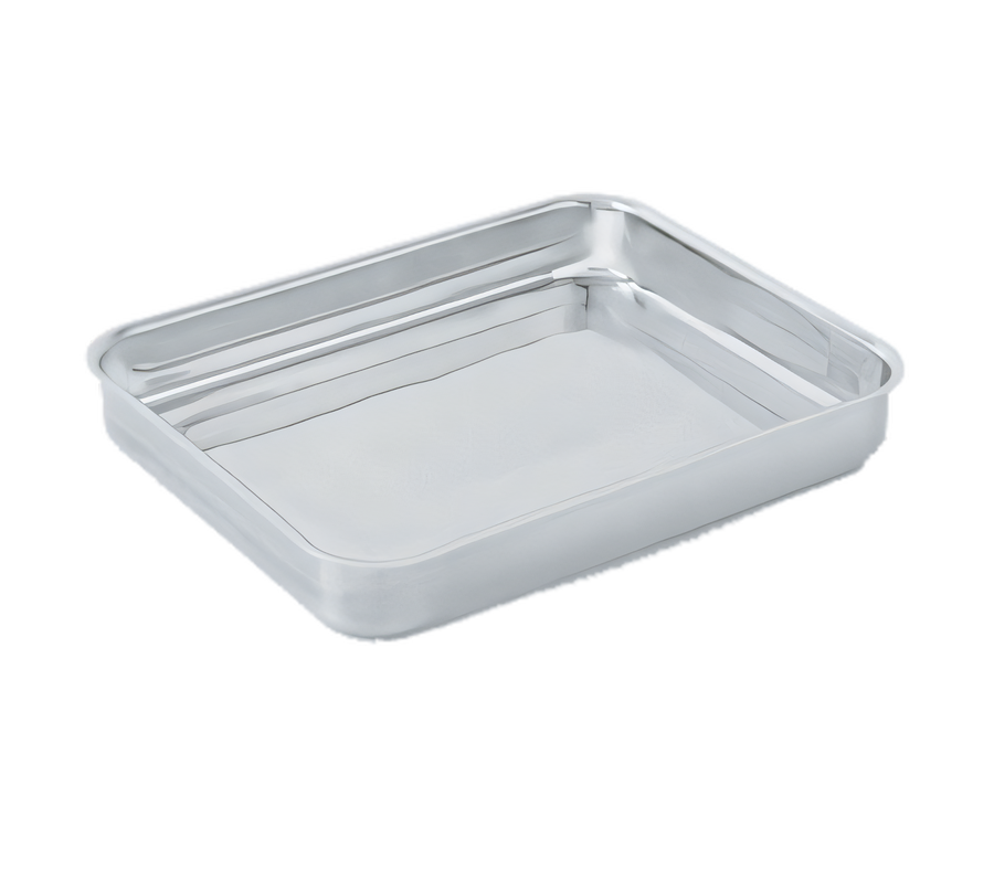 Product image #1 for Vollrath Miramar® 4.6 Quart Induction Ready Stainless Steel and Aluminum Roasting Pan