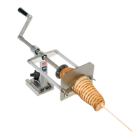 Spiral Fry Manual Straight Chip Twister Fry Cutter
