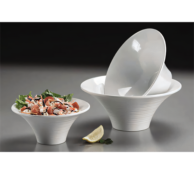 Product image #1 for Endurance Flared Round Melamine Serving Bowl, 80 oz., 11 Inch Dia., White