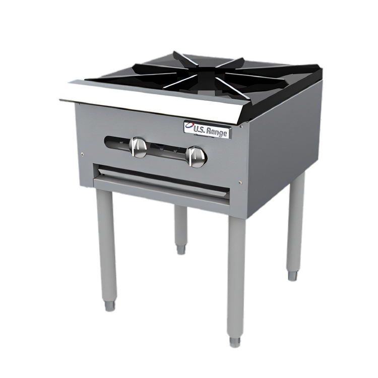 Product image #1 for Signature Regal Series Single-Burner Stock Pot Range, Standing Pilot, Stainless Steel, 45,000 BTU