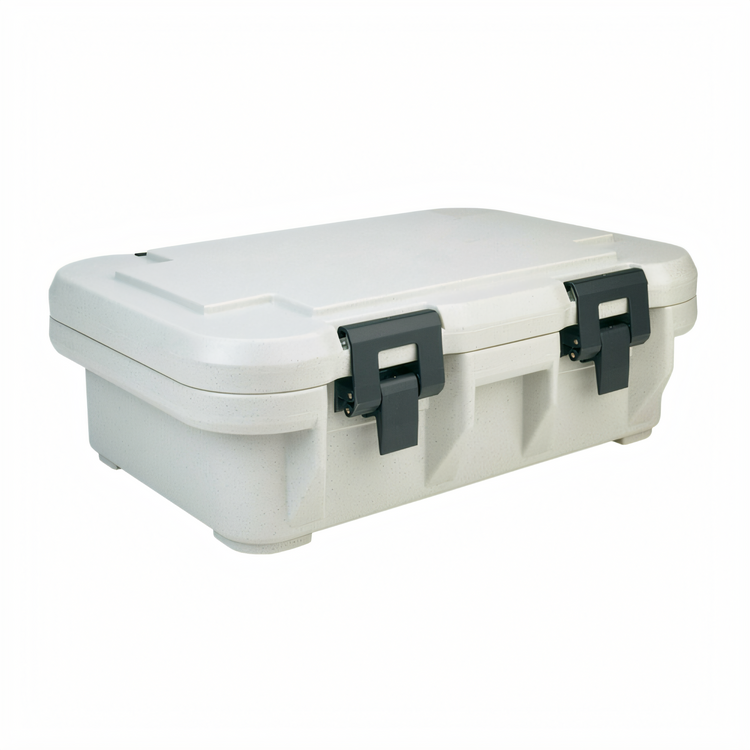Product image #2 for Cambro S-Series Ultra Pan Carrier Non-Electric Top-Loading Insulated Food Pan Carrier, Speckled Gray, Holds 1 Full-Size or Fractional GN Pan Up to 4 Inches Deep