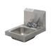 Thumbnail image #1 for Advance Tabco 12-Inch Wide Wall Mounted Space-Saver Hand Sink with Deck Mounted Faucet