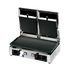 Thumbnail image #1 for Univex PPRESS2F Double Countertop Electric Flat Panini Press with Smooth Cast Iron Plates