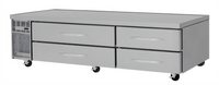 Turbo Air PRO Series Two-Section 96-Inch 4-Drawer Freezer Chef Base