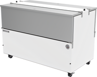 Beverage-Air 58-Inch Dual Access Cold Wall School Milk Cooler, 22.5 Cu. Ft., White