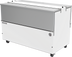 Thumbnail image #1 for Beverage-Air 58-Inch Dual Access Cold Wall School Milk Cooler, 22.5 Cu. Ft., White