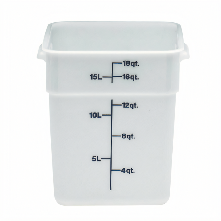 Product image #1 for Cambro 18SFSP148 CamSquare® Commercial Food Storage Containers Case of 6