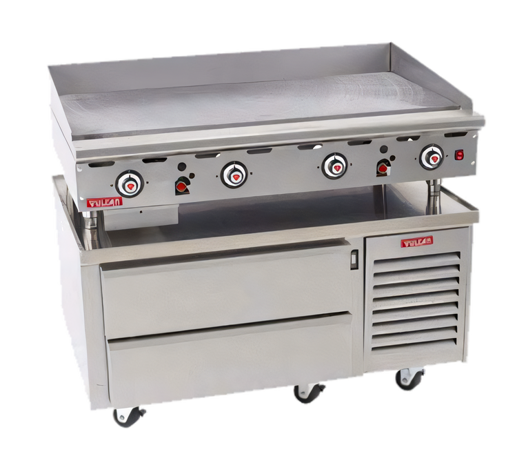 Product image #1 for Wolf Achiever 48-Inch Self-Contained One-Section Refrigerated Drawer Base with 2 Drawers