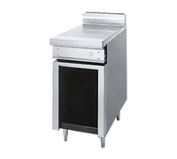 Titan 6-Inch Stainless Steel Open Spreader Cabinet Base