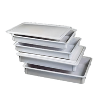 18 x 26 Inch Dough Retarding / Proofing Box, 3 Inch Deep, White ABS Plastic