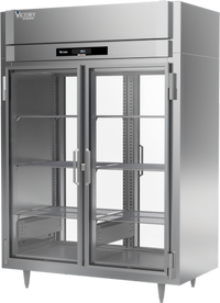 Victory UltraSpec 2-Section Pass-Thru Extra Wide Glass Door Reach-In Heated Holding Cabinet