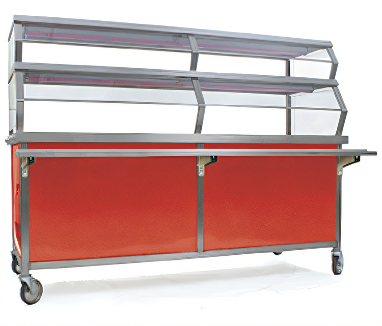 Product image #1 for Director's Choice DCS4-STURB 64" Solid Top Refrigerated Base Serving Unit