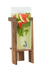 Thumbnail image #1 for Cal-Mil Sydney Single Acrylic Beverage Dispenser with Ice Chamber, Drip Tray, and Removable Spigot, 3 Gallon, Walnut