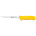 Thumbnail image #1 for Winco Stäl 6-Inch Narrow Stiff Stamped Boning Knife with Yellow Polypropylene Handle