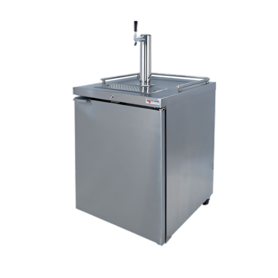 Product image #1 for Pro-Line E-Series 25-Inch Wide One-Section Self-Contained Draft Beer Cooler with 1-Faucet Tower, 8.4 Cu. Ft.
