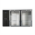 Thumbnail image #1 for Continental Refrigerator BB59SNGD 59-Inch Shallow Depth Back Bar Cooler with Glass Doors