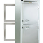Thumbnail image #1 for Traulsen Spec-Line G16002P 1-Section Pass-Thru Refrigerator, 25.9 cu. ft., Half-Height Solid/Glass Doors, Self-Contained