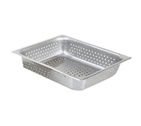 Admiral Craft 1/2-Size Perforated Stainless Steel Steam Table Pan, 2-1/2 Inch Deep, 24 Gauge