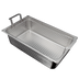Thumbnail image #1 for Vulcan 12 x 20 x 6-Inch Perforated Stainless Steel Boiling Basket with Handles
