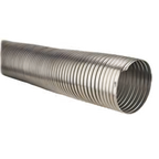 Thumbnail image #1 for Micro Matic USA BE-1630-4 25-Foot Aluminum Flexible Duct Tubing, 4-Inch O.D., for Beer Dispenser Trunk Lines