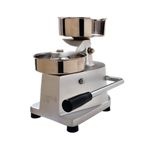 Thumbnail image #1 for Eurodib USA HF130 Compact Anodized Aluminum Hamburger Press with 5.12-Inch Stainless Steel Mold and Sheet Holder