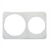 Thumbnail image #1 for Winco Stainless Steel Food Bar Adapter Plate for 4 Qt and 7 Qt Insets, 21 x 13 Inches