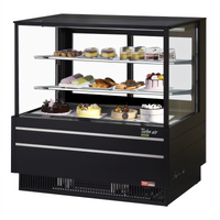 Turbo Air 48 1/2 Inch Full Service Refrigerated Straight Front Bakery Display Case
