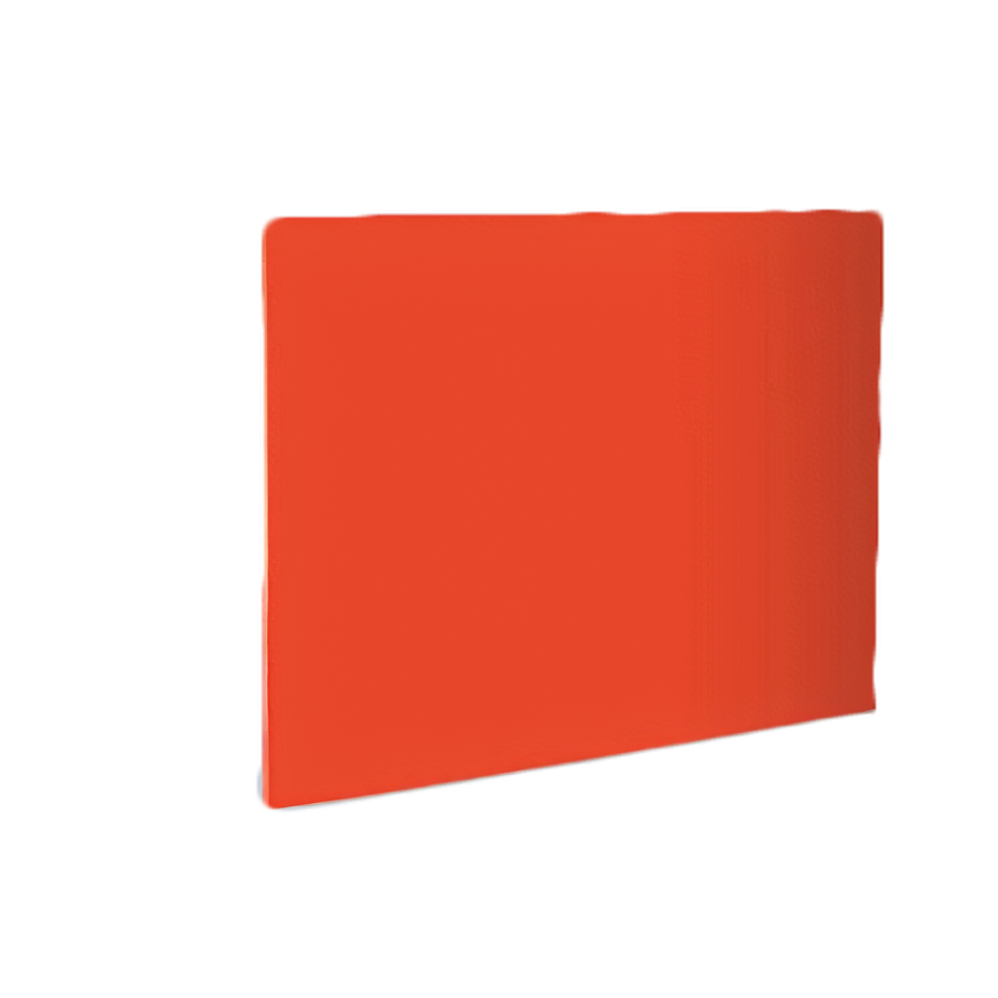 Product image #1 for Red Color-Coded Polyethylene Cutting Board, 18 x 24 x 1/2 Inch