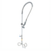 Thumbnail image #1 for T&S Brass EasyInstall Single-Hole Deck-Mount Single-Temperature Pre-Rinse Unit with 24-Inch Riser, 44-Inch Hose and Wall Bracket