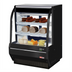 Thumbnail image #1 for Turbo Air 36 1/2 Inch High-Profile Full-Service Refrigerated Deli Case with Curved Front Tempered Glass