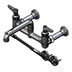 Thumbnail image #1 for T&S Brass Wall-Mount Service Sink Faucet with Bucket/Pail Hook, 8-Inch Centers, Polished Chrome-Plated Finish