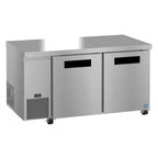 Thumbnail image #1 for Hoshizaki Steelheart ULR60B 60-Inch Two-Section Undercounter Refrigerator, 17.22 Cu. Ft., Stainless Steel, Solid Doors