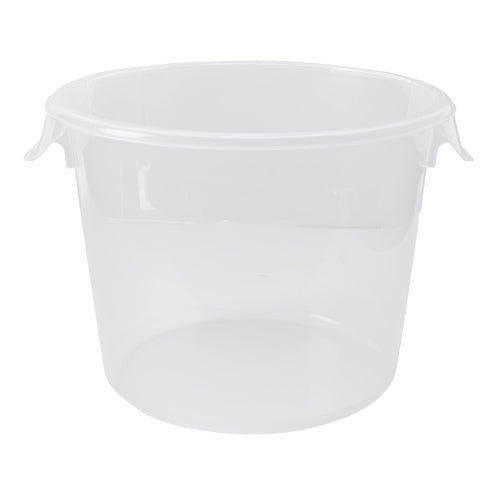 Product image #1 for Rubbermaid Commercial 6 Quart Clear Round Polypropylene Food Storage Container