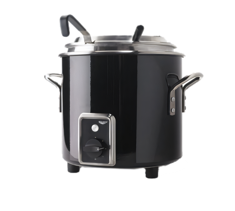 Product image #1 for Vollrath Cayenne 7-Quart Electric Retro Stock Pot Kettle Rethermalizer, Black, Countertop