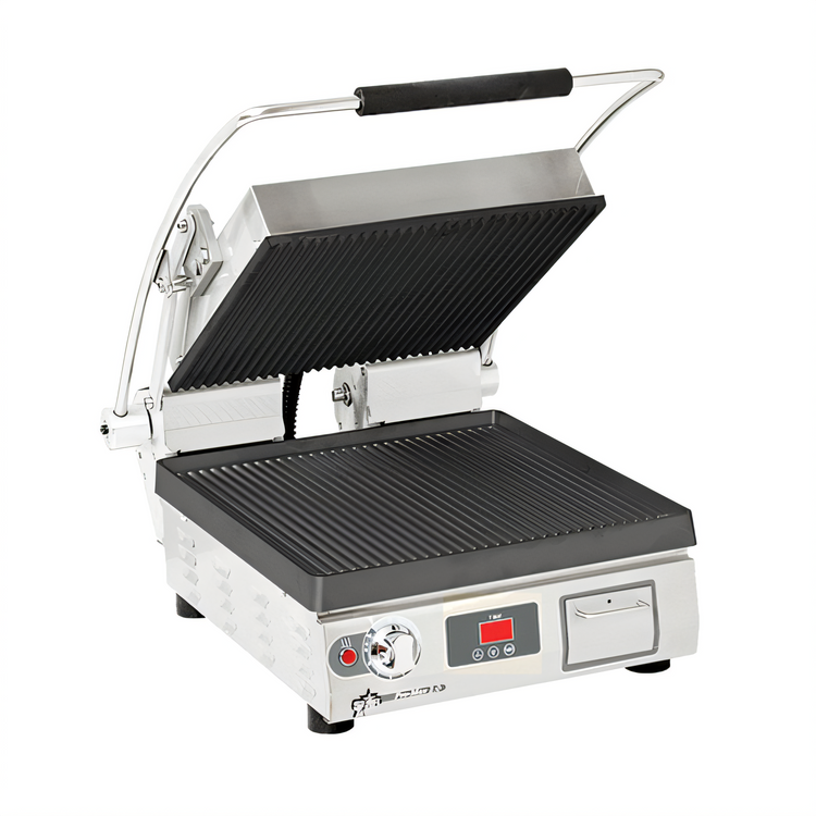 Product image #1 for Star Pro-Max 2.0 14.5-Inch Countertop Panini Press with Grooved Cast Iron Plates