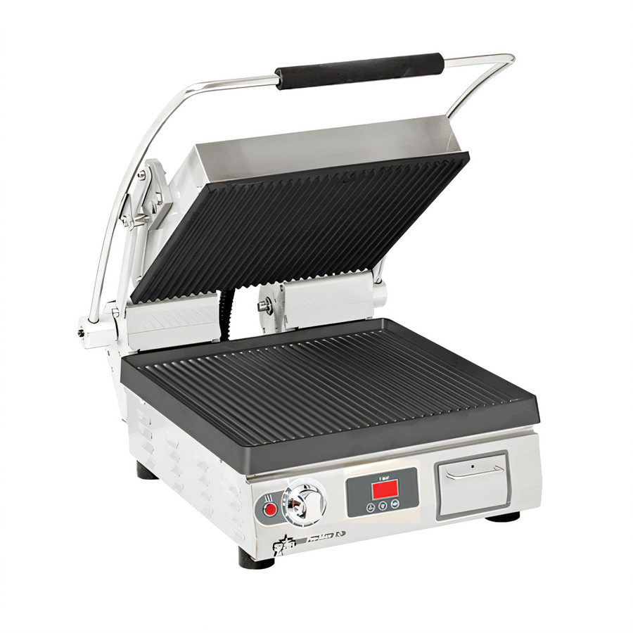 Product image #1 for Star Pro-Max 2.0 14.5-Inch Countertop Panini Press with Grooved Cast Iron Plates