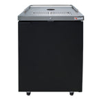 Thumbnail image #1 for Micro Matic USA Pro-Line MDD23-E-LT 25-Inch Direct Draw Draft Beer Cooler, 1-Keg, Less Tower, Black, 8.4 Cu. Ft.