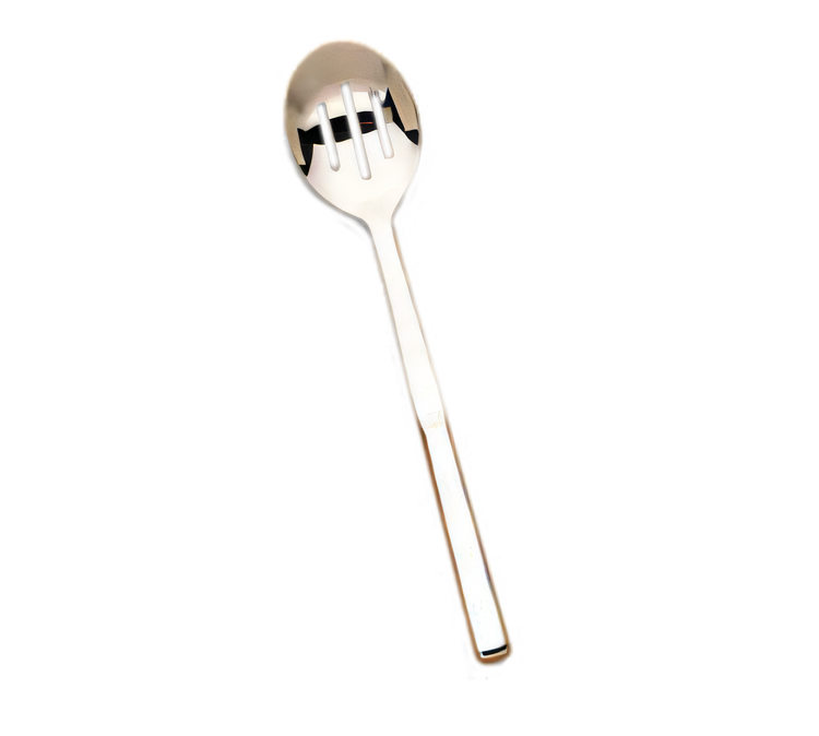 Product image #1 for Belaire 12-Inch Stainless Steel Slotted Spoon with Hollow Handle and Finger Grip