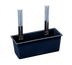 Thumbnail image #1 for Vollrath Black Plastic Silver Bin for Bussing Carts