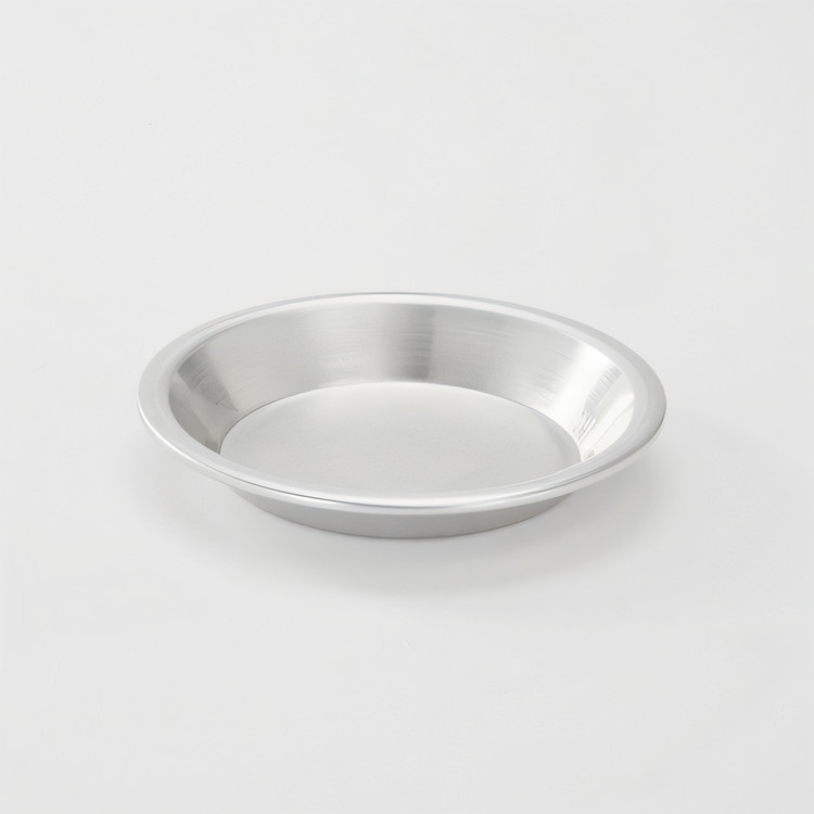 Product image #1 for amNOW Essentials 8-Inch Round Aluminum Pie Pan, 20-Gauge (Pack of 6)