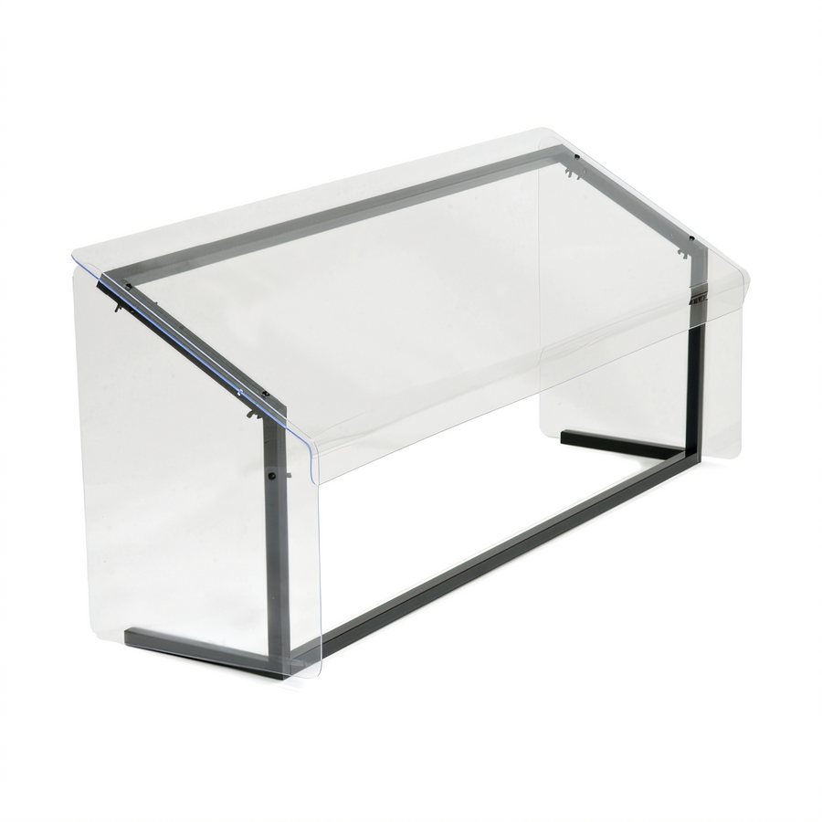 Product image #1 for Portable 60-Inch Free-Standing Single-Sided Sneeze Guard with Acrylic Shield