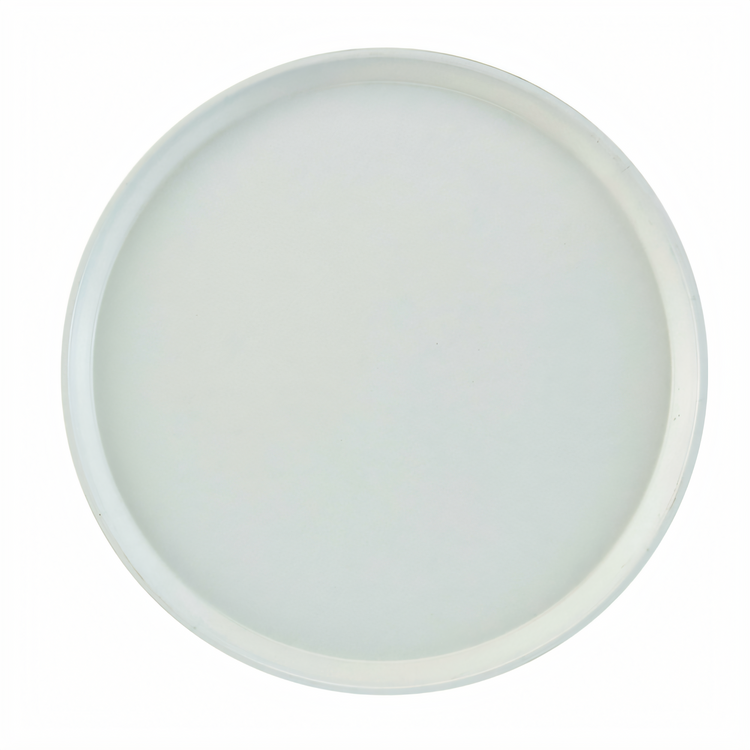 Product image #1 for Cambro Camtray® 14-Inch Round Fiberglass Serving Tray, White