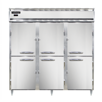 Continental Refrigerator Designer Line DL3W-HD Three-Section Standard Depth Heated Holding Cabinet