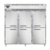 Thumbnail image #1 for Continental Refrigerator Designer Line DL3W-HD Three-Section Standard Depth Heated Holding Cabinet